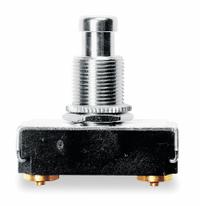 CARLING TECHNOLOGIES Miniature Pushbutton Switch: Non-Illuminated, Extended Profile, Metallic, 12 mm (MPN 170). Key specifications — Brand: CARLING TECHNOLOGIES; Action: Maintained/Momentary; Series: 170; Push Button Material Type: Metallic.