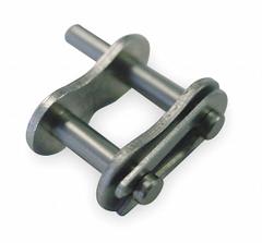 TSUBAKI Attachment Link: For Nickel-Plated Steel Roller Chains, D-1, 60, Single Strand, Steel, 5 PK (MPN 60NPD1CL). Key specifications — attr305132: Attachment; attr305112: TSUBAKI.