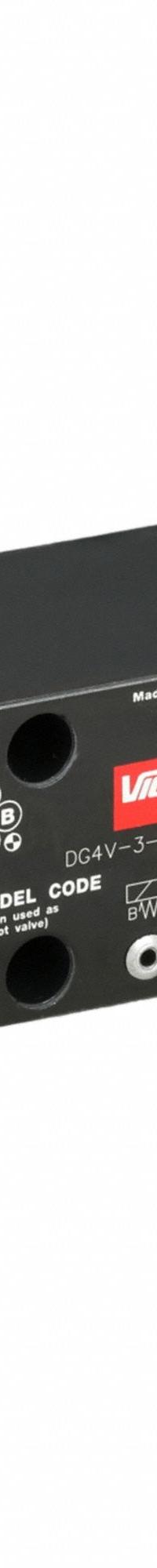 VICKERS Hydraulic Directional Valve: 21 gpm Max Flow Rate, D03 NFPA Size, Three Positions, Tank (MPN 859212). Key specifications — attr1018253: VICKERS; attr1018274: D03; attr1018283: Tank; attr1018249: 859212; attr1018300: Electrical; attr1018289: DG4V.