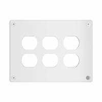 LEGRAND Wall Plate: Duplex Outlet, 3 Gang, White, Jumbo Size (MPN WSP33D2PS). Key specifications — Brand: LEGRAND; Material: Stainless Steel; Includes: Allen Head Screws.