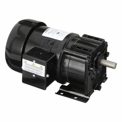 Dayton Gearmotor: Parallel, Single Output Shaft, Split-Phase, TEFC, 27 RPM - Parallel Shaft AC Gearmotors
