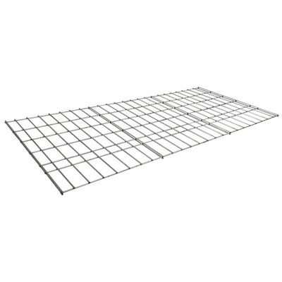 LYON Use with Bulk Storage Rack: 48 in x 24 in, 5 ga Decking, Steel - Steel Wire Decking for Bulk Racks