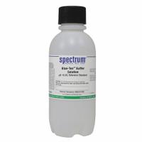 SPECTRUM Buffer - pH 10 - Blue: Lab, 500 mL Volume, Liquid, pH 10.00 +/-002 @ 25°C, Plastic, 1 (MPN B1172-500MLPL). Key specifications — Brand: SPECTRUM; CAS Number: 1310-73-2; Chemical Family Type: Buffer; Chemical Grade: Lab; Concentration: pH 10.00 +/-002 @ 25°C; Container Material: Plastic; Container Type: Bottle; Form: Liquid.
