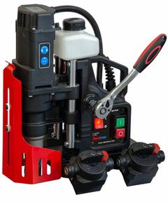 STEELMAX Drill Press: 350 RPM – 350 RPM, Permanent Magnet, 2 3/4 in Drill Travel, 115V AC (MPN SM-D1-SM). Key specifications — attr1253941: Weldon; attr1253957: Permanent; attr1253912: STEELMAX.