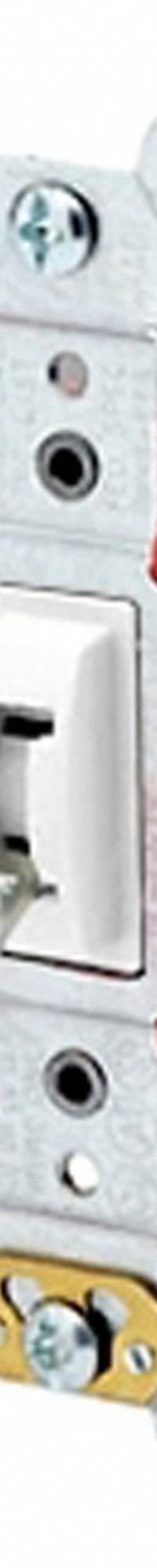 LEVITON Wall Switch: Locking Switch, 3-Way, Maintained, White, 120/277V AC, 20 A (MPN 1223-2WL). Key specifications — Illuminated: No; Voltage Rating: 120/277V AC.