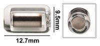 Stirring Bar: Cylindrical, Alnico, 12.7 mm Overall Lg, 9.5 mm Dia, Autoclavable, Clear (MPN F37101-0012). Key specifications — Color: Clear; Brand: SP SCIENCEWARE; Product Type: Stirring Bar; Shape: Cylindrical.
