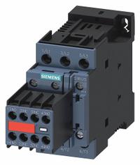 SIEMENS IEC Power Contactor: 3 Poles, 24V DC, 38 A, SIRIUS 3RT Safety Contactors (MPN 3RT20281FB443MA0). Key specifications — Brand: SIEMENS; Integrated Surge Suppression: Yes.