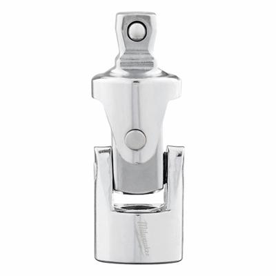 MILWAUKEE Universal Joint 1/4in: 1/4 in Input Drive Size, 1/4 in Output Drive Size - 1/4" Drive Hand Flex Socket Adapters