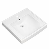 AMERICAN STANDARD Bathroom Sink: Decorum®, White, Vitreous China, 21 in Overall Lg, 1 Faucet Holes (MPN 9134001EC.020). Key specifications — Series: Decorum®; Includes: Concealed Arm or Wall Support(Wall Hanger Included); Color: White; Brand: AMERICAN STANDARD; Sink Type: Bathroom; Material: Vitreous China; Sink Material: Ceramic.