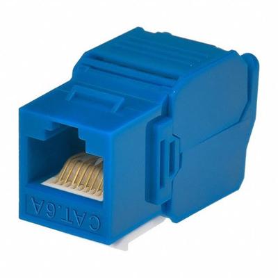 MONOPRICE Networking Keystone: Connector RJ45, 6A Cable Category, Std, Each Pack Size - RJ Modular Connectors