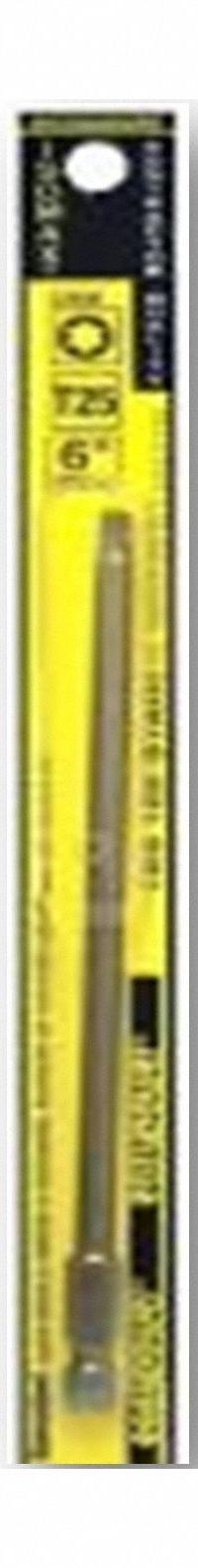 EAZYPOWER Driver Bit: Power Bit, T25 Bit Size, Imperial, Torx® Head, T25 Bit Industry Size, Std, Hex (MPN 32608). Key specifications — attr1119738: Hex; attr1119735: Imperial; attr1119740: Standard; attr1119734: S2 Steel; attr1119737: Power Bit; attr1119741: EAZYPOWER.
