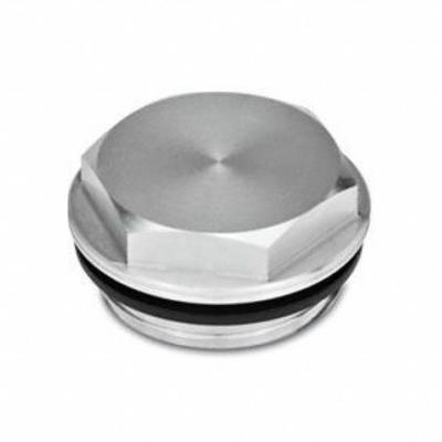 JW WINCO Threaded Plug: Aluminum, NBR Seal, Metric Fine, M14x1.5 Thd - Aluminum Threaded Plugs