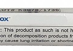 KRYTOX Vacuum Pump Lubricant: 14 fl oz, Syringe, 2 SAE Grade, 15 ISO Viscosity Grade, Food Grade (MPN 1514). Key specifications — attr71764: Yes; attr59269: 15; attr59266: Syringe; attr59275: 2; attr59279: 60.