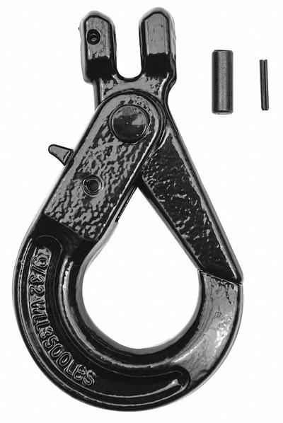 Dayton Slip Hook: 3,500 lb Working Load Limit, 80 Hook Grade, Steel, 9/32 in Material Thick - General Purpose Slip Hooks for Lifting
