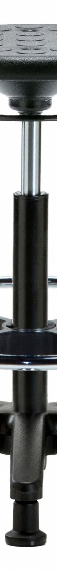 Stool: Polyurethane, Ht Range 22 in to 32 in, 13 in Seat Wd, 13 in Seat Dp, 5 Glides, 0 Casters (MPN IPHBSO-RG-CF-RG-BLK). Key specifications — Brand: APPROVED VENDOR; Foot Support: Yes; Base Material: Fiberglass; ESD-Safe: Not ESD Safe; Number of Casters: 0.
