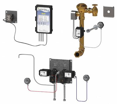 MASTER-TROL Penal System Toilet and Sink Retrofit Kit: 9 7/8 in Main Module - Water Management System for Institutional Combination Units