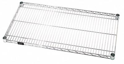 QUANTUM Wire Shelf: 72 in x 36 in, 1 Shelves, Quick-Adjust, 600 lb Load Capacity - Wire Shelves for Dry Use