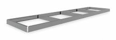 TENNSCO Shelf: 96 in x 24 in, 1,600 lb Load Capacity, Gray, Shelf (MPN ZKH-9624). Key specifications — Includes: Beams; Shelf Configuration: Single Straight; Color: Gray; Frame Material: Steel; Brand: TENNSCO; Frame Finish: Zinc Plated; Product Type: Shelf.