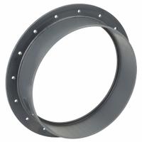 Flange Adapter: PVC, For 12 in Duct Dia, 16 in Overall Lg, 12 3/8 in Flange Inner Dia (MPN PVCF12). Key specifications — Brand: PLASTIC SUPPLY.