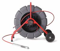 RIDGID Pipe Inspection Camera Reel: SeeSnake®, 200 ft Lg., 12 in Max. Pipe Dia., 2 in Min. Pipe Dia. (MPN 63613). Key specifications — attr533196: Interconnect Cable; attr533197: SeeSnake®; attr553412: Included; attr529323: CS65XR; attr529308: 63613.
