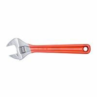 PROTO Adjustable Wrench: Alloy Steel, Chrome, 12 1/8 in Overall Lg, 1 19/32 in Jaw Capacity (MPN J712GB). Key specifications — attr309359: Chrome; attr324924: PROTO; attr309358: Alloy Steel.