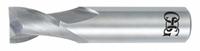 OSG Square End Mill: Carbide, 2 Flute, 10 mm Mill Dia, 14 mm LOC, 51 mm OAL (MPN 412-3937)