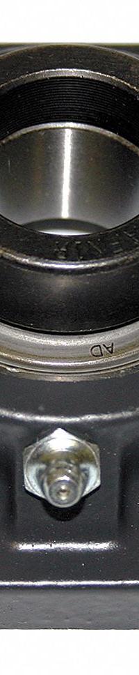 TIMKEN 4 Bolt Flange Bearing: Radial Ball, 1 3/4 in Bore, Cast Iron, Eccentric Collar, 5 23/64 in Lg (MPN VCJ 1-3/4). Key specifications — Bore Type: Cylindrical; Brand: TIMKEN; Lubricant Material: NLGI #2 Equivalent; Mounting Bolt Size: 7/16 in; System of Measurement: Inch.