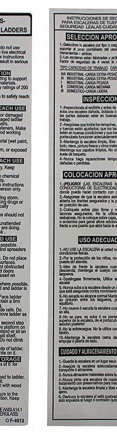 LOUISVILLE Label Kit: For 1CMR8/1CMR9/1CMT1/1CMT5, For AS2104/AS2106/AS2108/AS2110 (MPN PK-AS2100). Key specifications — For Use With Grainger Item Number: 1CMR8; For Use With Mfr. Model Number: AS2106; Fits Brand: Louisville Ladder; Product Type: Label Kit; Brand: LOUISVILLE.