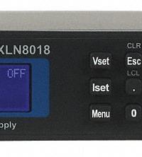 B&K PRECISION DC Power Supply: Programmable DC, Included, 1.72 in H x 16.5 in W x 17 in D, NIST, VFD (MPN XLN8018). Key specifications — Line Regulation Current: 4 mA; Load Regulation Voltage: 10 mV; Calibration Certificate Type: NIST; Manufacturer Part Number: XLN8018; Brand: B&K PRECISION; Includes: Terminal Blocks; Line Regulation Voltage: 8mV; Load Regulation Current: 6.5 mA.