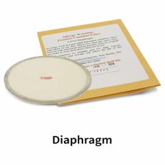 ADVANTECH Diaphragm: 1/8 in Overall Dp, 3 in Overall Dia, Latex (MPN L3-N2). Key specifications — Brand: ADVANTECH; Product Type: Diaphragm; Material: Latex.