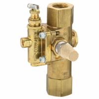 CONRADER Piloted Unloader Check Valve: 1/8 in Inlet Size, 3/4 in Outlet Size, 60 cfm Max Air Flow (MPN NLG-1-M95-125). Key specifications — attr60167: NLG-1-M95-125; attr60170: CONRADER; attr60175: Yes; attr60179: Brass.