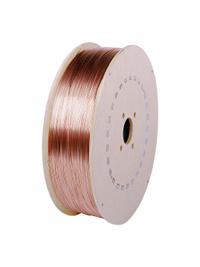 LINCOLN ELECTRIC MIG Welding Wire: Carbon Steel, ER70S-6, 0.052 in, 44 lb, Fiber Spool (MPN ED033705). Key specifications — Brand: LINCOLN ELECTRIC; Spool Type: Fiber Spool; Tensile Strength (As Welded) (Merch): 81 ksi to 84 ksi; Yield Strength (As Welded) (Merch): 64 ksi to 68 ksi.