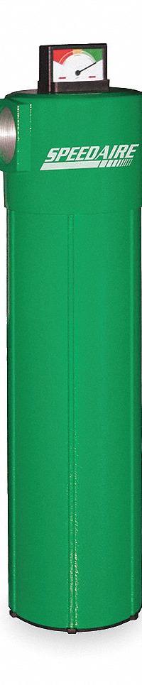 SPEEDAIRE Compressed Air Filter: 0.01 micron, 1/4 in NPT, 15 cfm, 290 psi Max Op Pressure, 4GNW6. Key specifications — attr241482: Yes; attr110918: Yes; attr110926: Aluminum; attr110904: SPEEDAIRE.