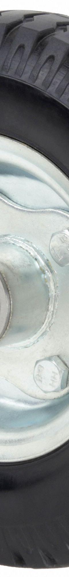 MARASTAR Solid Wheel: 8 in Wheel Dia., 1 1/2 in Wheel Wd, Rubber, 280 lb Load Capacity, Steel, 8x2 (MPN 16V340). Key specifications — Brand: MARASTAR; Tire Sidewall Number: 8x2.