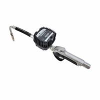 MACNAUGHT Drum Pump Nozzle: Manual, Mechanical, 7.9 gpm Max. Flow Rate, Pressure Activated, Aluminum (MPN HG40P-02). Key specifications — Nozzle Body Material: Aluminum; Compatible Manufacturer Model Number: Not specified; Brand: MACNAUGHT; Spout Connection Type: BSP; Spout Material: Steel; Nozzle Extension Type: Flexible; Wetted Materials: Carbon Steel.