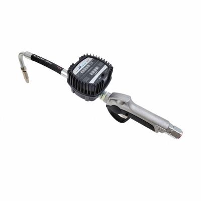 MACNAUGHT Drum Pump Nozzle: Manual, Mechanical, 7.9 gpm Max. Flow Rate, Pressure Activated - Analog Metered Manual Dispense Guns