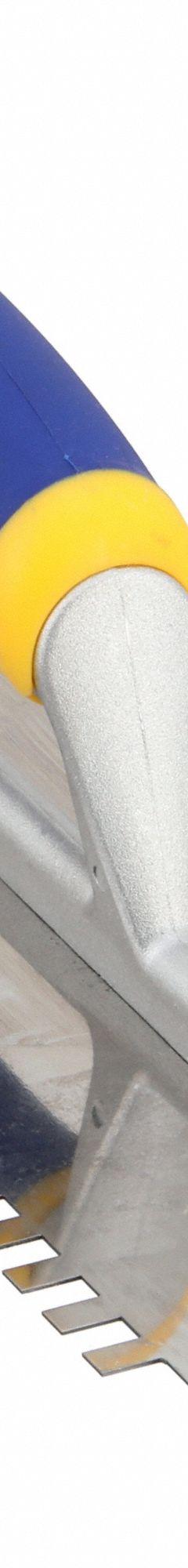 QEP Trowel: Blade Shape Square, Handle Material Rubber (MPN 49916-12). Key specifications — attr1004970: Trowel; attr1008719: Square; attr1008724: Rubber; attr1008729: Stainless Steel; attr1004969: QEP.