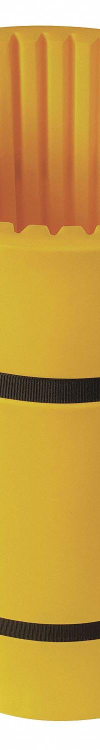 SENTRY Column Protector: 24 in, 24 in, 24 in, Round, 24 in Compatible Column Dia, 48 in Overall Ht (MPN CW0244-48KIT). Key specifications — Color: Yellow; Minimum Compatible Column Length: 24 in; Brand: SENTRY; Material: EVA Polyethylene.