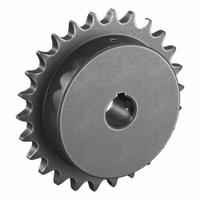 TSUBAKI Single Strand Sprocket: 40, For 1/2 in Chain Pitch, 3/4 in Bore Dia, 26 Teeth, Steel (MPN 40B26F-3/4). Key specifications — Brand: TSUBAKI.