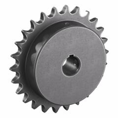 TSUBAKI Single Strand Sprocket: 40, For 1/2 in Chain Pitch, 3/4 in Bore Dia, 26 Teeth, Steel (MPN 40B26F-3/4). Key specifications — Brand: TSUBAKI.