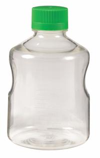 Solution Bottle: Polystyrene, 33.81 fl oz Capacity - oz, 1 L Capacity - mL, Closure Included, Round (MPN 11L845). Key specifications — Graduated: Yes; Closure Type: Cap; Body Color: Colorless; Closure Liner Material: Polystyrene; Brand: APPROVED VENDOR.
