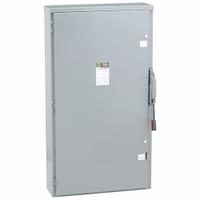 SQUARE D Safety Switch: Fusible, 400 A, Three Phase, 240V AC, Galvanized Steel, Indoor/Outdoor (MPN H325NR). Key specifications — Brand: SQUARE D.