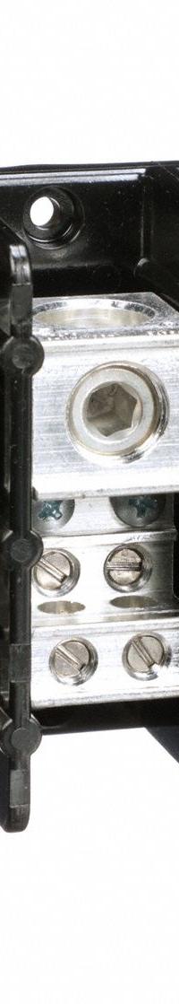 SQUARE D Power Distribution Block: Open, Lug, Lug, 6 AWG – 400 kcmil For Line Side Wire Sizes (MPN 9080LBA363104). Key specifications — attr1361688: Surface; attr1308686: SQUARE D; attr1361672: Copper.