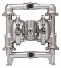 ARO Double Diaphragm Pump: 316 Stainless Steel, 1 1/2 in, Tri-Clamp, 54 gpm, 235 ft Max. Head (MPN SD10S-CSS-SMM-B00). Key specifications — Brand: ARO; Check Valve Material: Santoprene; Seat Material: 316 SS.