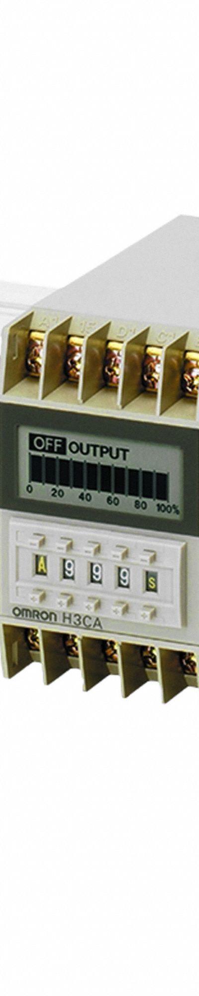 OMRON Solid State Timer: Surface Relay Mounting - DIN Rail-Mounted Relays