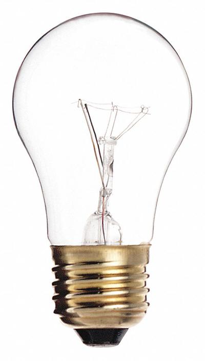 SATCO Incandescent Bulb: Medium Screw (E26), Incandescent, (A) Classic, A15, 40 W Watt - Medium Screw Base (E26) Lamps