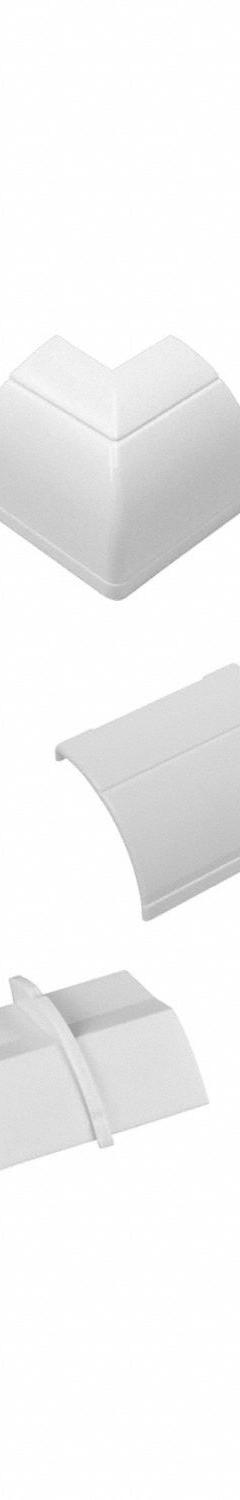 D-LINE Accessory Multipack: D-Line Quarter Round Raceway, 1 in Wd, 1 in Ht, Plastic, White (MPN US/CLOAP22QSW). Key specifications — Item [MERCH]: Accessory Pack; Color: White; Mounting Style: Clip-Over; For Use With: Quarter Round Raceways; Series [MERCH]: D-Line Quarter Round Raceway; Basic Material: Plastic.