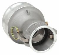 Cam and Groove Adapter: 100 psi Max. Working Pressure @ 70 F, 6 3/4 in Overall Lg, Nitrile (MPN 2040-DA-AL). Key specifications — Fitting Type: Female Coupler x Male Adapter; Gasket Material: Nitrile; Brand: DIXON VALVE & COUPLING.