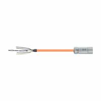 READYCABLE Servo Hybrid Cable: Basic Cable, 90 ft Lg, For Allen-Bradley, PUR (MPN MAT9851701-90). Key specifications — Cable Jacket Color: Orange; Conductor Configuration: (4xAWG17 (1.0))+(2xAWG18 (0.75))+(1PRxAWG22 (0.34)); Brand: READYCABLE; Cable Jacket Material: PUR.
