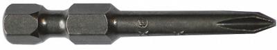 APEX Power Bit: Power Bit, Imperial, PH1 Bit Industry Size, #1 Bit Size, Std - Impact Bits